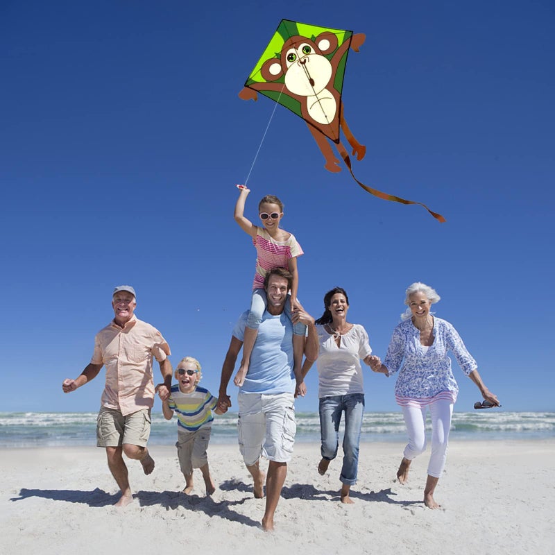 HENGDA KITE Kids Children Cartoon Monkey Kites with Flying Line - Image 3